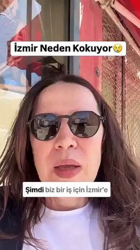 CHP’li kadın her şeyi söyledi ama İzmir b.k kokuyor diyemedi! İzmir’in kendisine has lağım gibi bir kokusu var ama ne olduğunu çözemedim