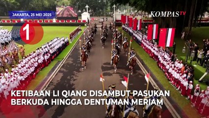 Presiden Prabowo Sambut PM RRT Li Qiang hingga Konvoi Persib Bandung Juara Liga 1 [TOP 3 NEWS]