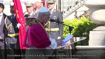 Il Papa a Gualtieri: "Oggi con voi e per voi sono romano"