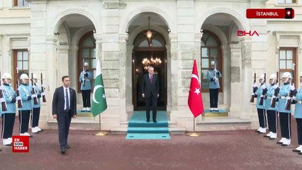 Cumhurbaşkanı Erdoğan, Pakistan Başbakanı Şerif'i kabul etti