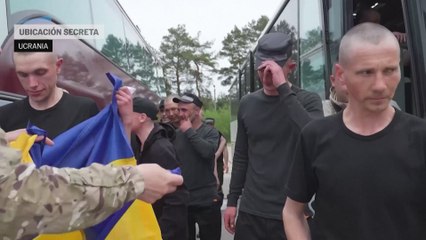 Último día de intercambio de prisioneros mientras Rusia lanza el mayor ataque aéreo