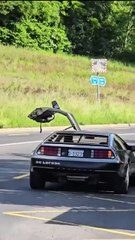Ce cycliste se tente un retour vers le futur