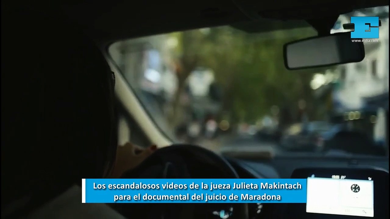 Los escandalosos videos de la jueza Julieta Makintach para el documental del juicio de Maradona