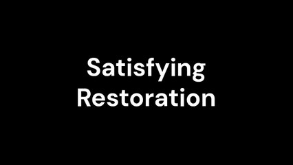 Antique Satisfying Restoration