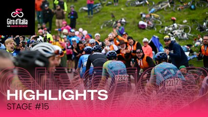 Giro d'Italia 2025 Stage 15 Highlights 🚴‍♂️ | Exciting Race Moments