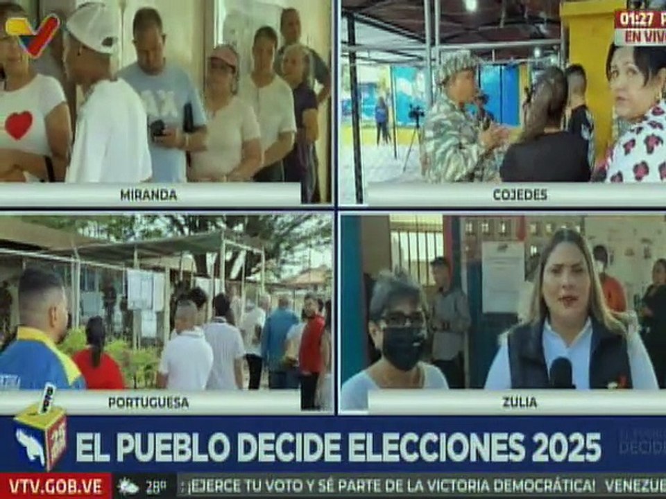 Zulianos continúan acercándose a los centros electorales para ejercer su derecho al voto