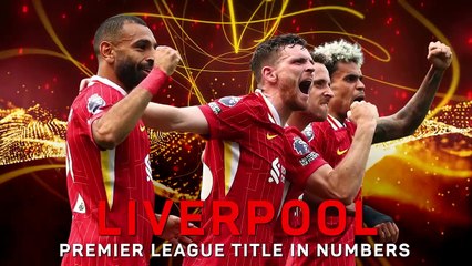Liverpool's Premier League Title in Numbers