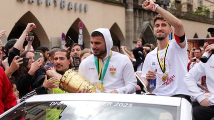 Stuttgart Celebrates DFB-Pokal Triumph with 35,000 Fans 🎉