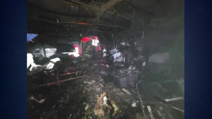 익산 폐기물 재활용 업체 화재...1명 화상 입어 / YTN