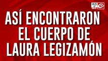 Así encontraron el cuerpo de Laura Leguizamón, la asesina de Villa Crespo