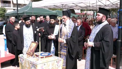 Λαμία: Αποκαλυπτήρια του ανδριάντα του Μάρκου Μπότσαρη