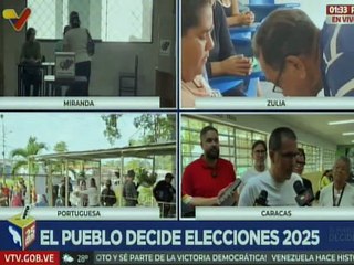 Candidato Jorge Arreaza indicó su compromiso con el proceso revolucionario al ejercer su voto