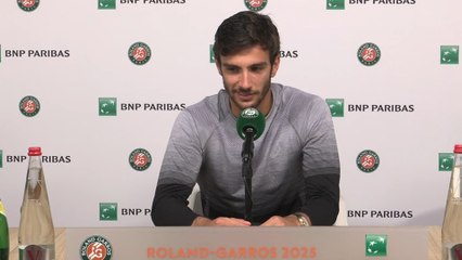 Roland-Garros 2025 - Lorenzo Musetti : "I was shaking when Rafael Nadal congratulated me"