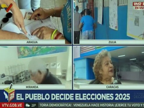 Caraqueños califican como rápido y eficaz el proceso electoral de este domingo 25 de mayo