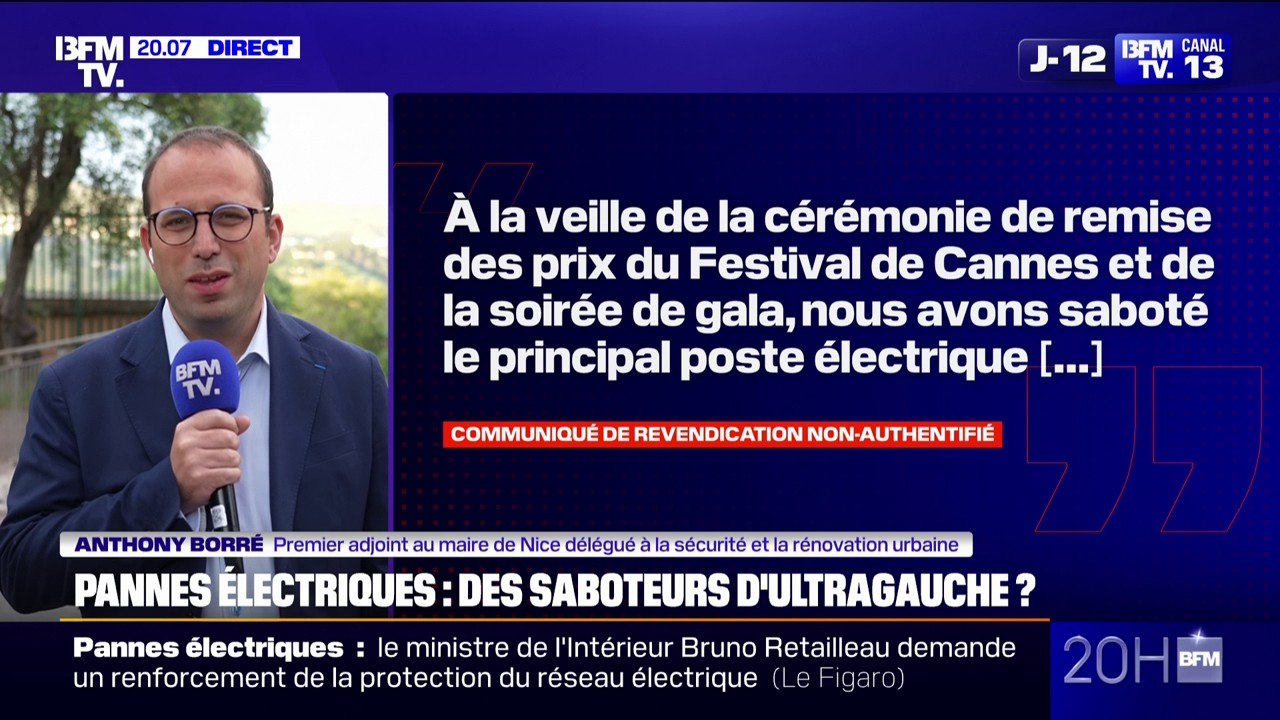 "Qui que ce soit, il faut que la condamnation soit extrêmement exemplaire", déclare Anthony Borré, premier adjoint au maire de Nice