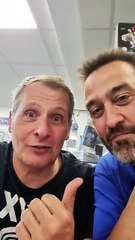 Avec Marcus au Game cash et petit message pour Conkerax