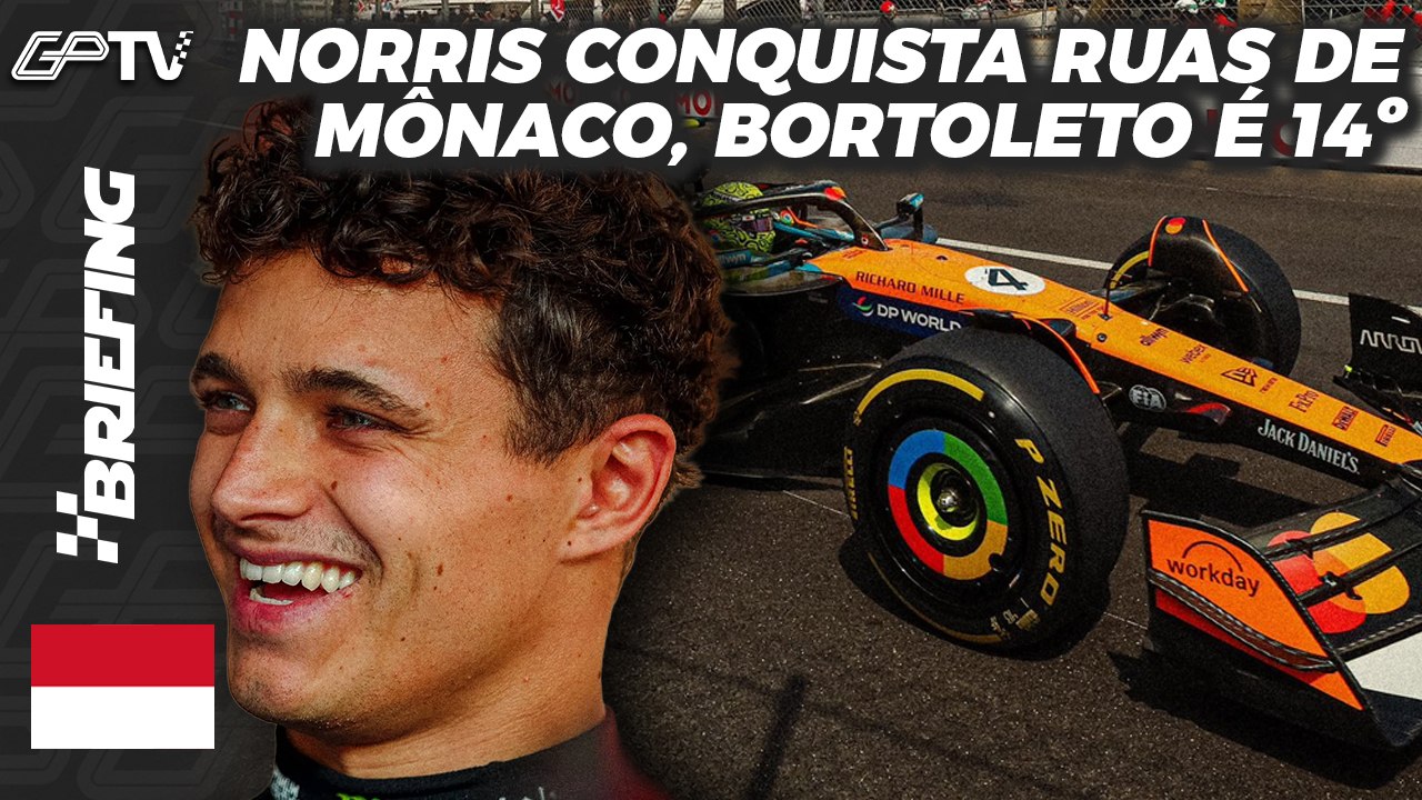 NORRIS VENCE E ENCOSTA EM PIASTRI. CORRIDA GERA POLÊMICA: A F1 EM MÔNACO | BRIEFING