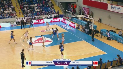 Le résumé de France - Turquie - Basket - Euro (F) - Amical