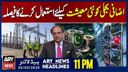 ARY News 11 PM Headlines | 25th May 2025 | PMLN Govt Big Decision
