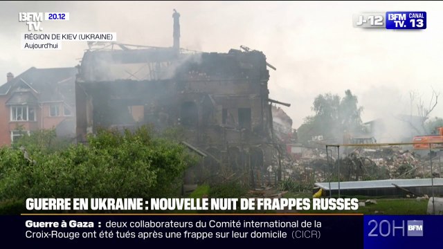 Guerre en Ukraine: nouvelle nuit de frappes russes près de Kiev
