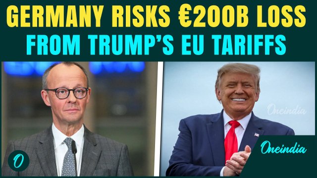 ‘German Economy To Lose €200 Billion By 2028 If…’ | Trump's 50% EU Tariff To Trigger Trade War