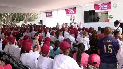 Llama presidenta de México en Jalisco a votar el próximo domingo al Poder Judicial