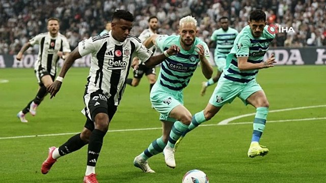Trendyol Süper Lig: Beşiktaş: 0 - Çaykur Rizespor: 0 (İlk yarı)