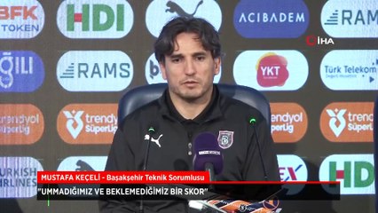 Mustafa Keçeli: Ummadığımız ve beklemediğimiz bir skor