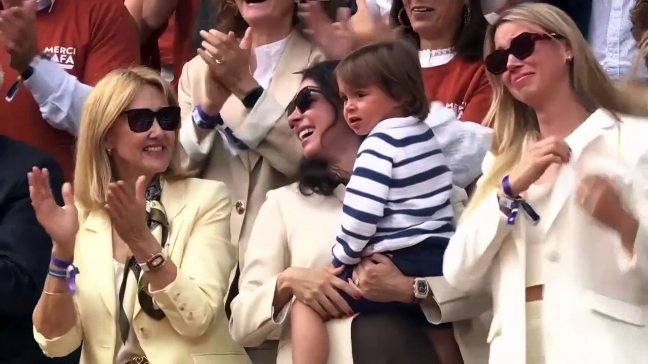 Unter Tränen vor Federer und Co.: Nadals Abschied im Video