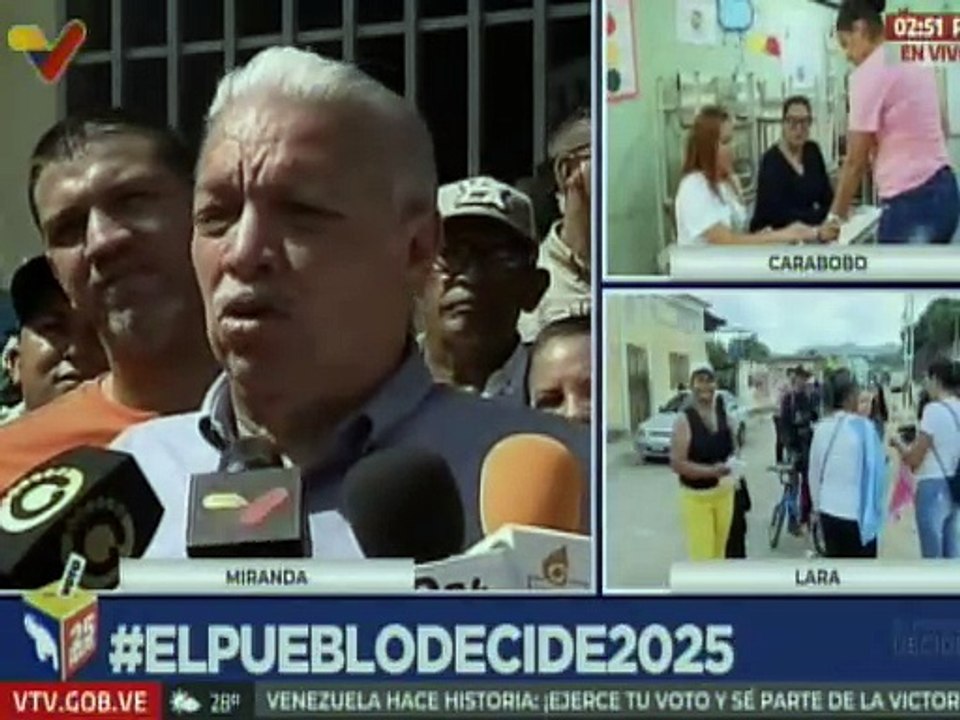 Candidato Elio Serrano: Los que estamos ejerciendo nuestro derecho al voto votamos por la paz
