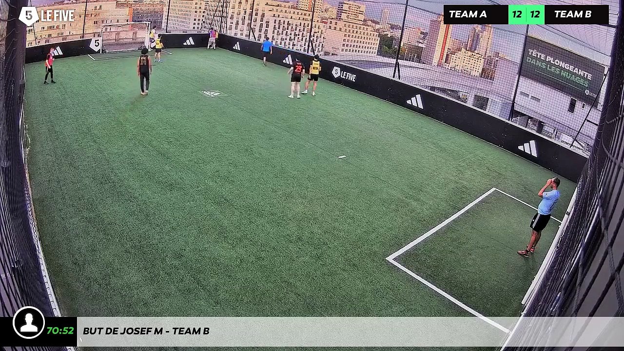 But de Josef M - Team B
