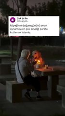 Ona ihanet etmeyecek, onu ömrü boyunca sevecek dostuyla 🥲