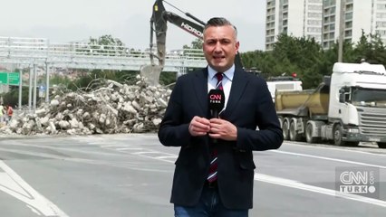 Avcılar gişelerinde yıkım çalışması