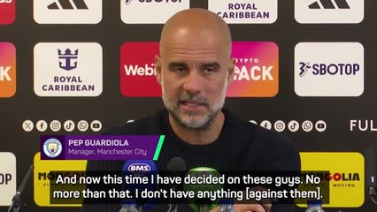 Guardiola argues with reporter about Grealish's future