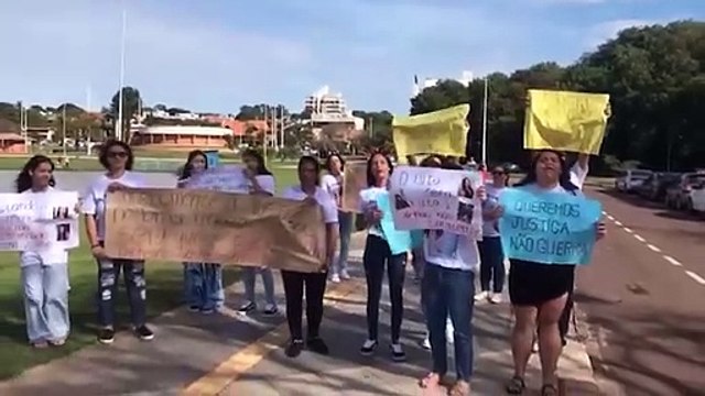 Não foi acidente, foi assassinato : protesto pela morte de Maiumy Silva é realizado em Toledo