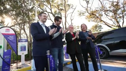 New EV charging station at Engadine