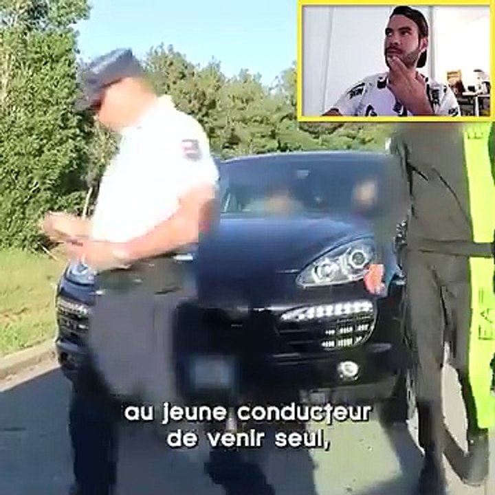 Il essaie de semer les gendarmes avec sa Porsche !