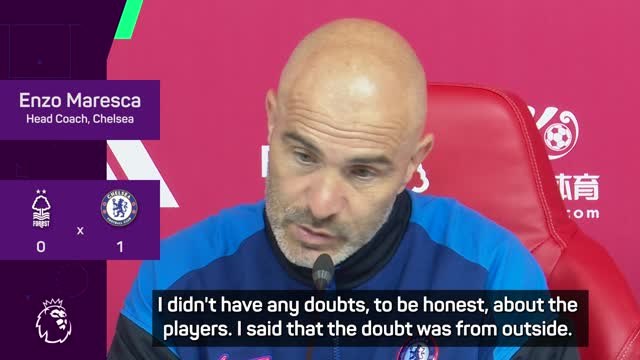 'The doubters can F off!' - Maresca defiant as Chelsea show mettle for UCL