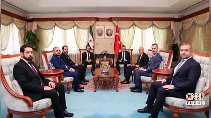 Cevdet Yılmaz, Ahmed Şara ile görüştü… Hangi başlıklar ele alındı?