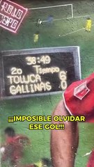 NO SÉ BORRARÁ NUNCA   El golazo de Cardozo ante las Águilas está muuuuy marcado por los aficionados del Toluca, siempre se lo recuerdan a los azulcremas.