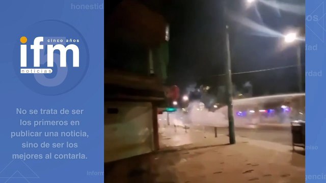 Disturbios en la noche del sábado en Suba - Bogotá
