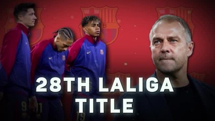 The road to Barcelona's 28th LaLiga title