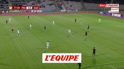 Les buts de France - Albanie - Foot - Euro U17 (H)