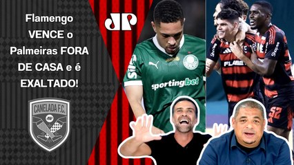 "QUE VITÓRIA GIGANTE DO FLAMENGO!!! NÃO PERDE pro Palmeiras HÁ 8 ANOS fora de casa no Brasileirão e..."