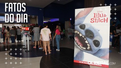 Estreia de 'Lilo & Stitch' lota cinemas em Belém com crianças vestidas de personagens do filme