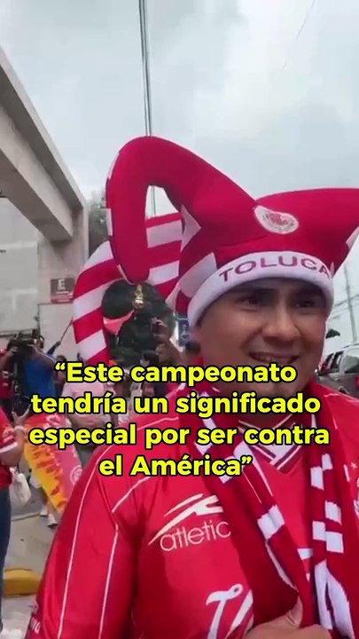 “SÍ, SÍ HAY MIEDO”  Para este fanático de los Diablos, este campeonato tendría un significado especial por ser contra el América. Además, reconoce que si hay un poco de miedo por estas razones.