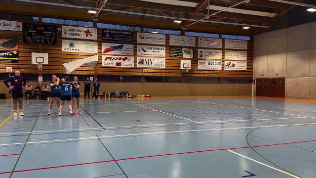 Dernier match à domicile pour nos seniors féminines avec la réception du leader