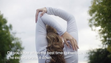 When Is The Best Time To Exercise?