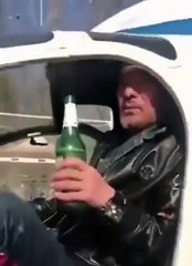 Man flies helicopter while drunk and crashes