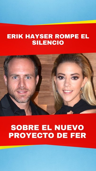 Erik Hayser habla sobre el nuevo personaje de Fernanda Castillo